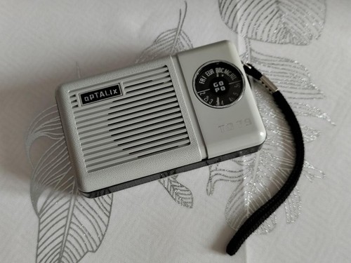 Poste radio optalix gris - poste,