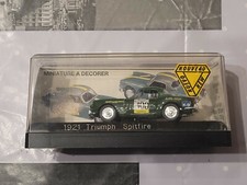 1/43 TRIUMPH SPITIFIRE MK1 1921 GREEN CAR NUMBER 100 SOLID RENAULT BOUTIQUE