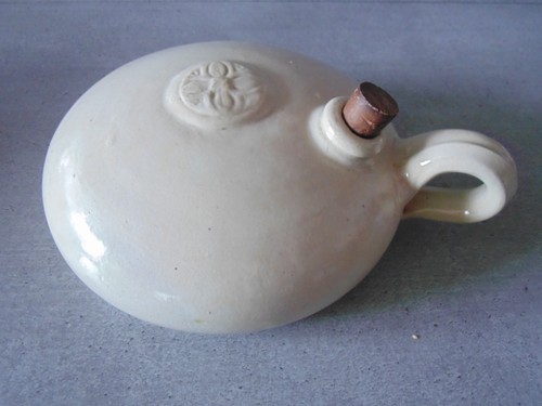 Ancienne bouillotte terre - bouillotte,