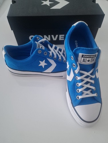 Converse bleu basse - bleu,