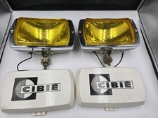 Foglight cibie 175 césar rallye Yellow Light dakar cj5 CJ6 cj7 Old Nos Pair 