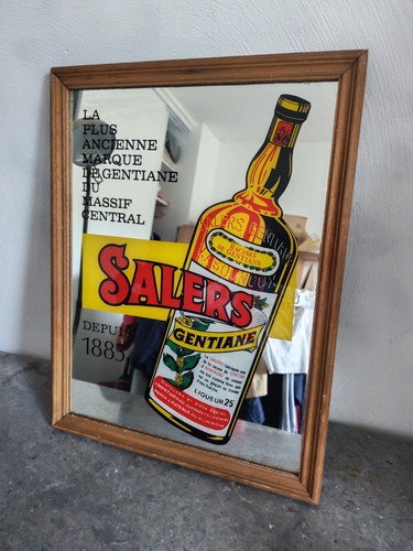 Miroir bar publicitaire - de,