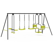 Balançoire 4 agrès portique