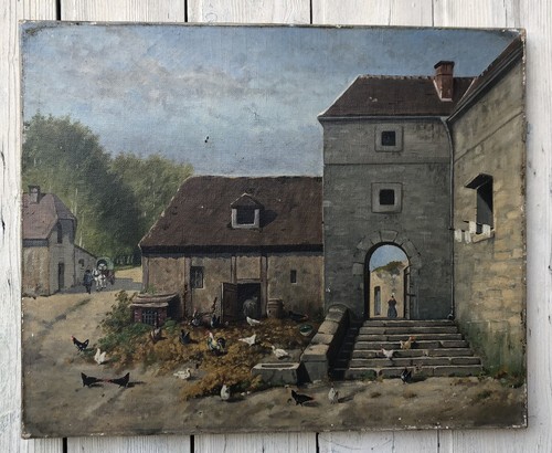 école française xixe - École,