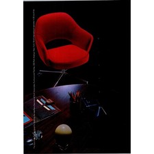 The Saarine Chair Designed For Knoll by Eero Saarinen 1969 Ad SJ4