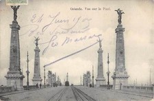 CPA BELGIQUE OSTENDE VUE SUR