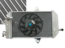 Aluminum Radiator+Fan pour ATV