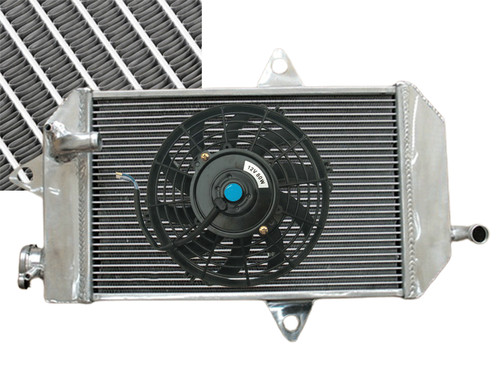 Aluminum radiator fan pour - radiator+fan,