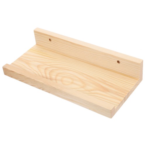 Small wooden floating shelf - floating,