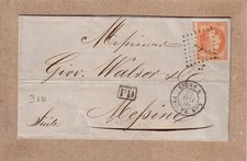 LETTRE POUR MESSINE ITALIE 