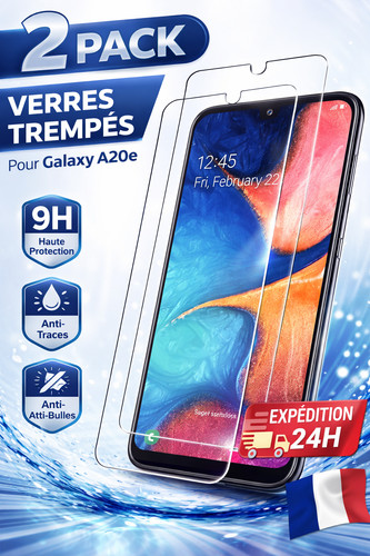 Verre trempé samsung - 2x,