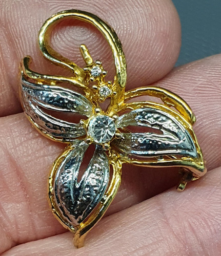Bijou vintage superbe broche - -,