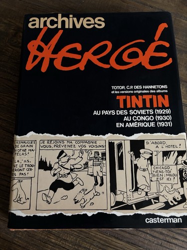 Casterman archives hergé - casterman,