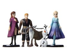 5 Figurines La Reine Des Neiges Princesse Elsa Anna Olaf Renne Jouet Cadeau