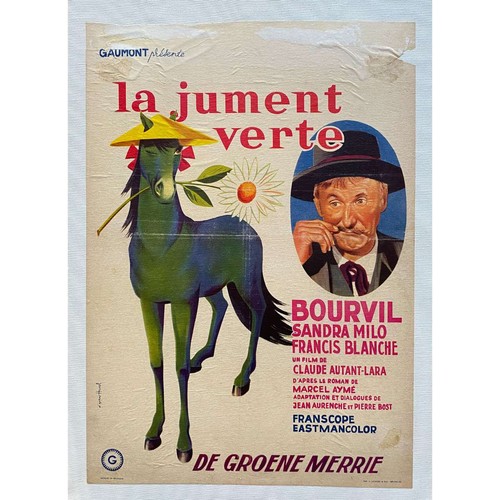 Jument verte affiche - la,