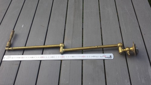 Ancienne lampe bec gaz en - ancienne,