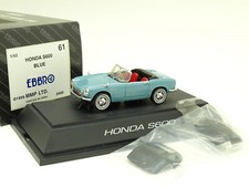 Ebbro 1/43 - Honda S600 Bleue