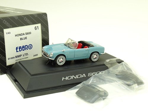 Ebbro honda s600 bleue - s600,