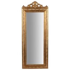 Mirror mirror frame baroque gold leaf resin wall 40 x 120 cm
