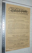 ADVERTISEMENT 1925-1930 HARDWARE HACKSAW AMERICAN GRIFFIN USA