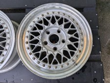 BBS RS046 Wheels 15 inch 6.5J+25 PCD114.3 5H set of 2 Used  [as is]