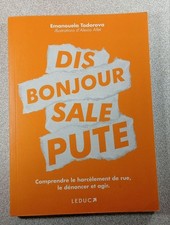 Dis bonjour sale pute |