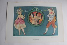 Estampe Rideau de théâtre