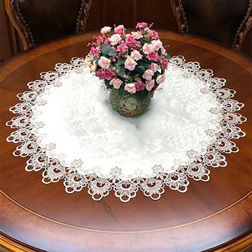 Nappe ronde polyester - , motif