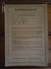 Opel Commodore A Coupe 2,5 S Car Letter Vehicle Letter Title 1969 115 hp Collection