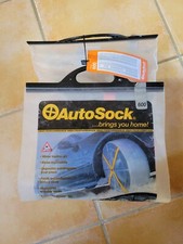 ❄️  CHAUSSETTES A NEIGE TEXTILE AUTOSOCK 600 PNEU ROUTE MONTAGNE NEUVES  ❄️