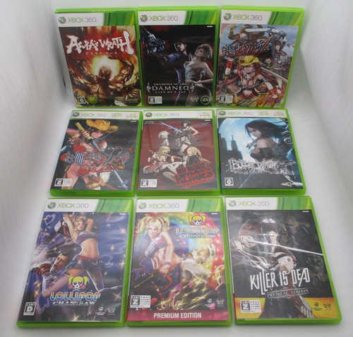 Jeu xbox 360 lollipop chainsaw - jeu,