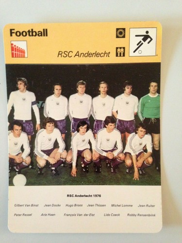 Carte football 1977 editions - football,