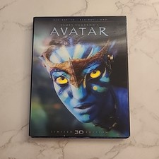 Avatar 3D Blu-ray & DVD With SlipcoveR, EXCELLENT condition James Cameron 2009