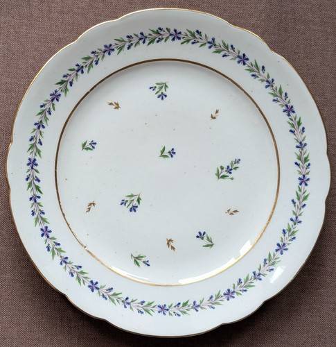 Assiette barbeaux manufacture