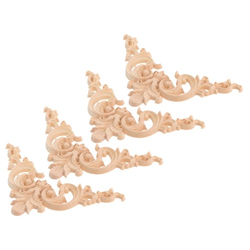 4pcs 5x11 en bois - 4pcs, 11,5x11,5