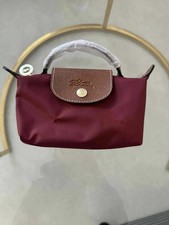 Sac bordeaux Longchamp XS