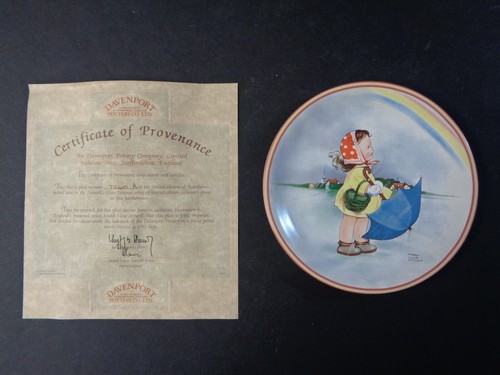Rainbows plate 7240a davenport - rainbows,