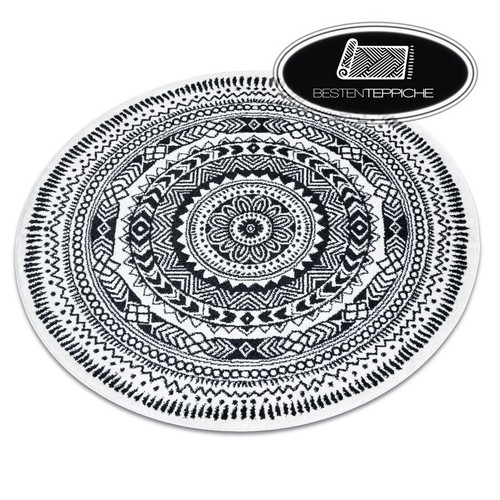 Tapis rond moderne 100 - rond,