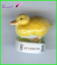 Feve Animaux de la Ferme Edition Atlas " Le Caneton " duckling Entlein  #B16