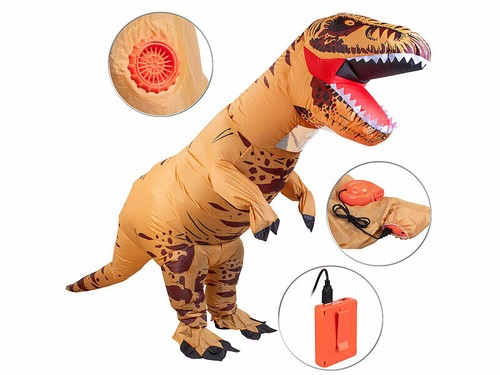 Costume gonflable rex - gonflable, à