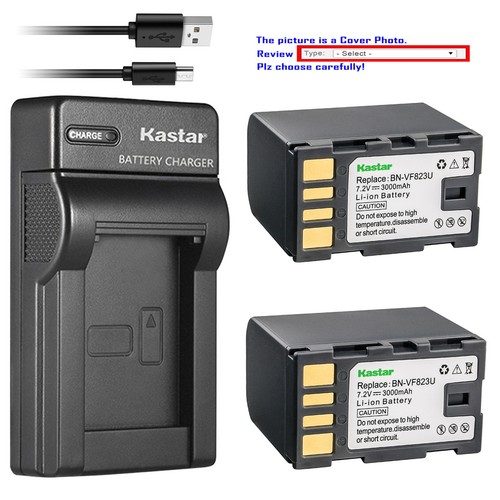Kastar battery slim - slim, charger