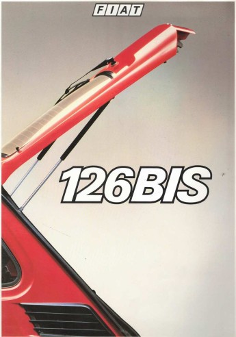 Brochure fiat 126bis - ▄▀▄,