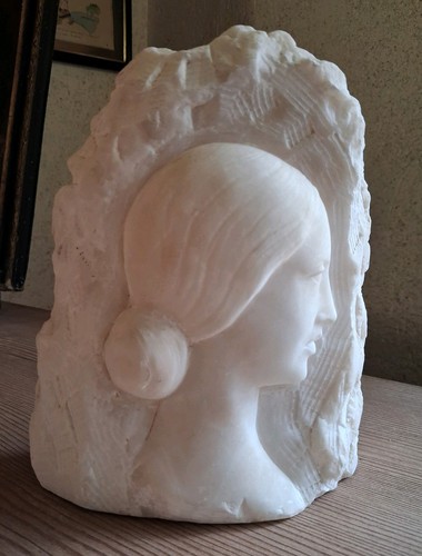 Sculpture art déco marbre - marbre, de