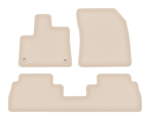 Tapis sol velours beige - de,