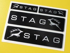 Triumph Stag Argent et Noir