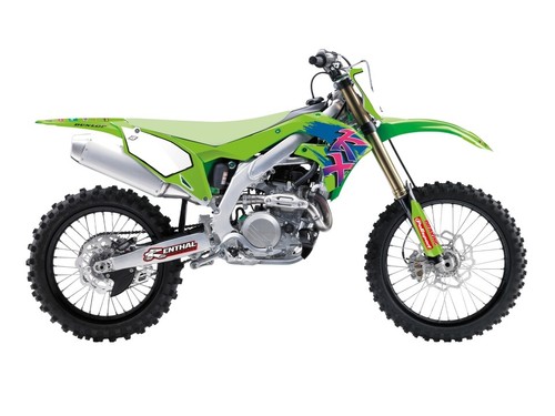 Set autocollants kawasaki - set,