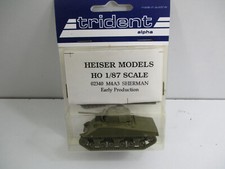 02340- HEISER MODELS M4A3 SHERMAN  TRIDENT HO 1:87
