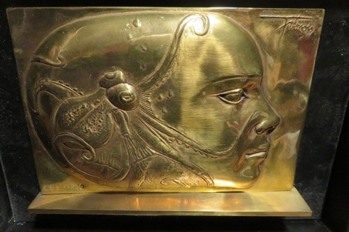 Bas relief bronze - relief,