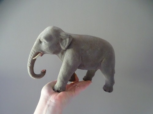 Santon élephant devineau - élephant,