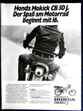 Honda CB 50 J, original advertising from 1978